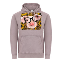 Vintage Zinc sunflowers pig Vintage Hoodie - RanaPortraitStore