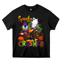 Black spooky cruhser with monster truck Heavy Core Tee - Artiststas