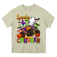 Mossy spooky cruhser with monster truck Heavy Core Tee - Artiststas