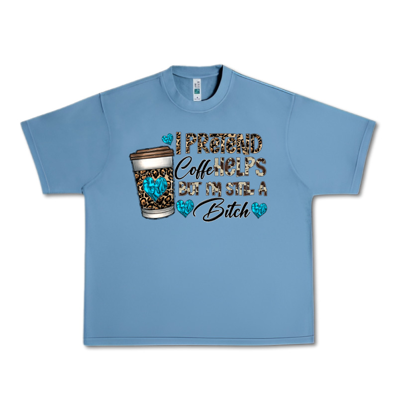 Coffee Urban Heavy Tee by CowhideDigitalArt | Teevron