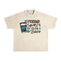 Sandshell coffee Urban Heavy Tee - CowhideDigitalArt