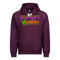 Mauve Wine Spooky vibes Urban Hoodie - NancyCooperArtShop