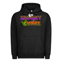 Pigment Black Spooky vibes Urban Hoodie - NancyCooperArtShop