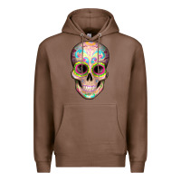 Chestnut Mexican Skull Premium Hoodie - Artiststas