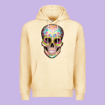 Mexican Skull Premium Hoodie Designed By Artiststas