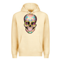 Pina Colada Mexican Skull Premium Hoodie - Artiststas