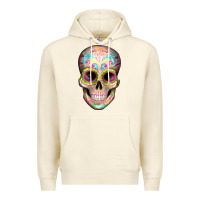 Sandshell Mexican Skull Premium Hoodie - Artiststas