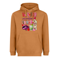 Meerkat v is for vodka Heavyweight Hoodie - NancyCooperArtShop