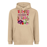 Mushroom v is for vodka Heavyweight Hoodie - NancyCooperArtShop