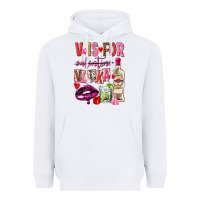 White v is for vodka Heavyweight Hoodie - NancyCooperArtShop