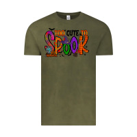 Vintage Olive too cute to spook Vintage Tee - RacoonDesign