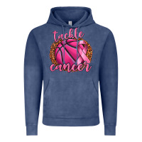 Vintage Denim tackle cancer basketball Vintage Hoodie - texasbilliewilder