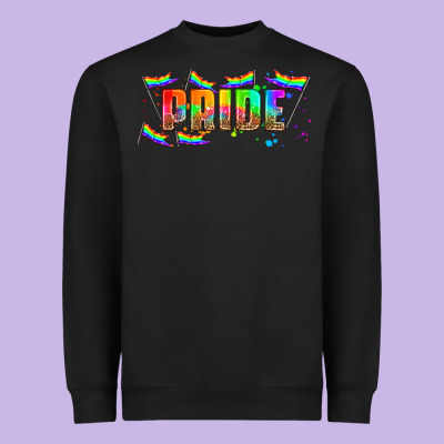 Lgbtq Pride  Libbey Glass Heavyweight Sweatshirt Designed By Hra Design Shop