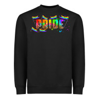 Black lgbtq pride  libbey glass Heavyweight Sweatshirt - HRA Design Shop