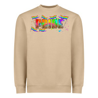 Mushroom lgbtq pride  libbey glass Heavyweight Sweatshirt - HRA Design Shop