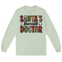 Matcha santa's favorite doctor Long Sleeve Tee - Jasminsmagicworld