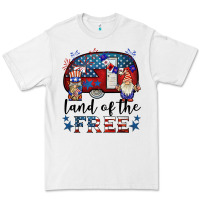 White land of the free caravan gnomies Premium Tee - BarkalooDesign