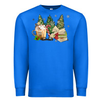 True Royal christmas coffee and book Premium Sweatshirt - MaliasSmallBusiness