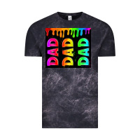 Cloud Black lgbt dad tumbler Vintage Tee - HRA Design Shop