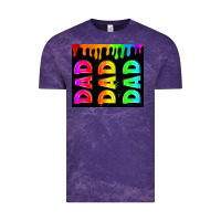 Cloud Purple lgbt dad tumbler Vintage Tee - HRA Design Shop