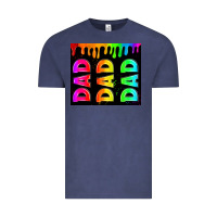Vintage Denim lgbt dad tumbler Vintage Tee - HRA Design Shop