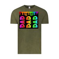 Vintage Olive lgbt dad tumbler Vintage Tee - HRA Design Shop