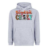Heather Grey beautiful crazy Heavyweight Hoodie - NancyCooperArtShop