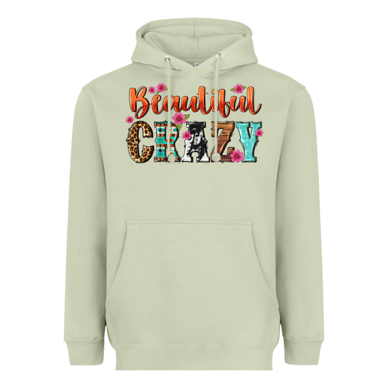 Beautiful Crazy Heavyweight Hoodie by NancyCooperArtShop | Teevron