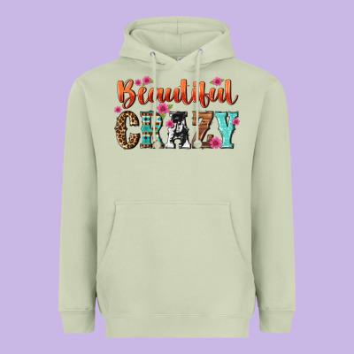 Beautiful Crazy Heavyweight Hoodie Designed By Nancycooperartshop