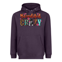 Plum beautiful crazy Heavyweight Hoodie - NancyCooperArtShop