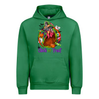 Emerald Chick or treat Halloween Urban Hoodie - NancyCooperArtShop
