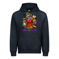 Navy Chick or treat Halloween Urban Hoodie - NancyCooperArtShop