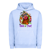 Pigment Grape Ice Chick or treat Halloween Urban Hoodie - NancyCooperArtShop