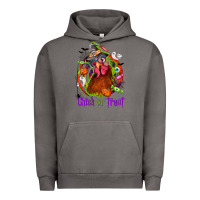 Pigment Tornado Chick or treat Halloween Urban Hoodie - NancyCooperArtShop