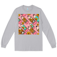 Moon Dust western pencil seamless pattern Long Sleeve Tee - BundleAndBundleShop