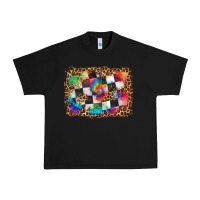 Black race leopard and tie dye background Urban Heavy Tee - HRA Design Shop