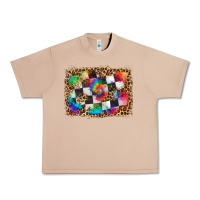 Burro race leopard and tie dye background Urban Heavy Tee - HRA Design Shop