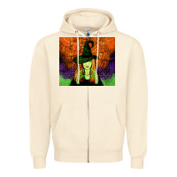 Sandshell halloween witch tumbler Zipper Hoodie - Jasminsmagicworld