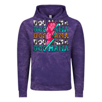 Cloud Purple dog mama Vintage Hoodie - Zillion Design Studio