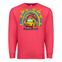 Cardinal bus driver rainbow Premium Sweatshirt - NancyCooperArtShop