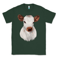 Sports Green White Cute Calf Classic Tee - JahusDesignShop
