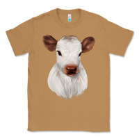 Toasted Coconut White Cute Calf Classic Tee - JahusDesignShop