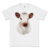 White White Cute Calf Classic Tee - JahusDesignShop