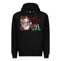 Black merry christmas yall Premium Hoodie - SublimationCraftShop