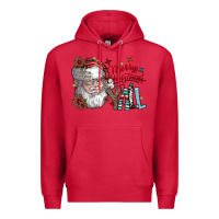 Cardinal merry christmas yall Premium Hoodie - SublimationCraftShop