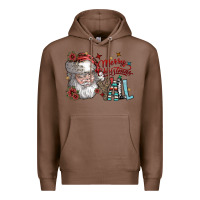 Chestnut merry christmas yall Premium Hoodie - SublimationCraftShop