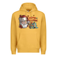 Mustard merry christmas yall Premium Hoodie - SublimationCraftShop