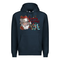 Navy merry christmas yall Premium Hoodie - SublimationCraftShop