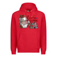 Red merry christmas yall Premium Hoodie - SublimationCraftShop