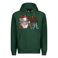Sports Green merry christmas yall Premium Hoodie - SublimationCraftShop